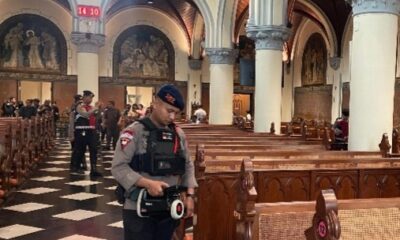 Ilustrasi sterilisasi gereja [polri]