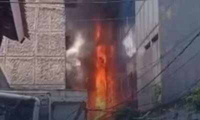 Kebakaran Gedung Kemendagri di Pasar Minggu [instagram]