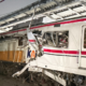 Kecelakaan KA Argo Bromo Anggrek dengan Kereta Rel Listrik (KRL) di Stasiun Bekasi Timur, kota Bekasi [stekom]