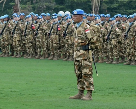 744 Prajurit TNI diberangkatkan ke Lebanon [indonesiadefense]