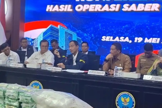 BNN tangkap pengedar sabu jaringan Aceh-Bogor [tribunnews]