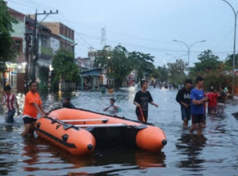 Ilustrasi banjir [instagram]