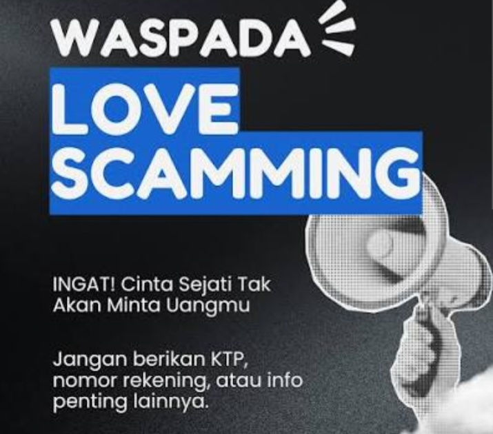 Ilustrasi love scamming [threads]