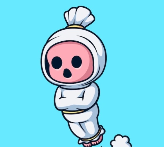 Ilustrasi pocong [magnific]