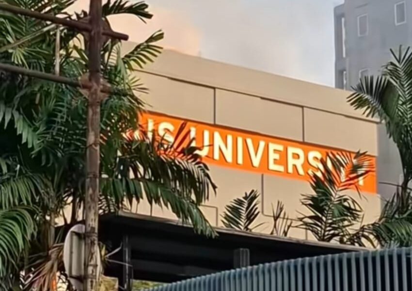 Kebakaran Auditorium Binus Anggrek Jakarta Barat [beritanasional]