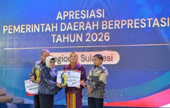Penghargaan Pemda Berprestasi 2026 di Sulawesi [trijayakendari]