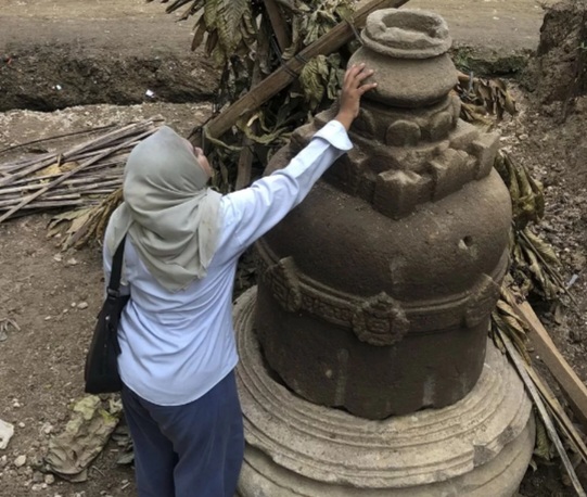 Stupa Candi Budha ditemukan warga Boyolali [suaramerdeka]
