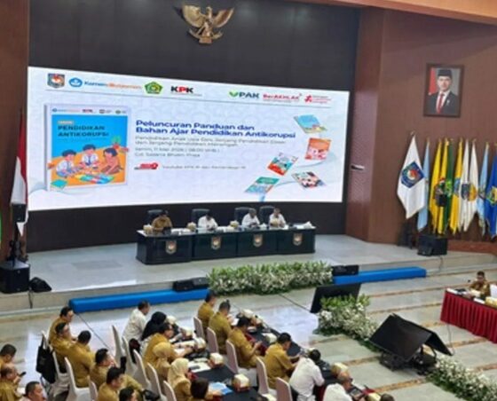 Buku Panduan dan Bahan ajar Pendidikan Antikorupsi telah diterbitkan [beritajejakfakta]