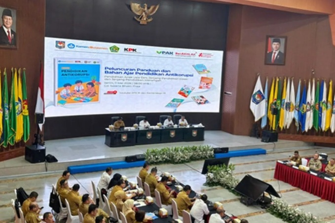 Buku Panduan dan Bahan ajar Pendidikan Antikorupsi telah diterbitkan [beritajejakfakta]