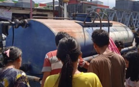 Bantuan air bersih dari PDAM di Garut [inews]