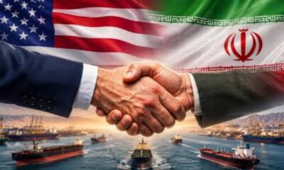 Ilustrasi dokumen kesepakatan damai diteken Trump Dan Presiden Iran [tiktok]