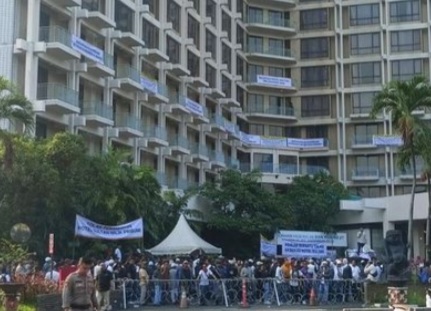 Eksekusi hotel sultan [cnbcindonesia]