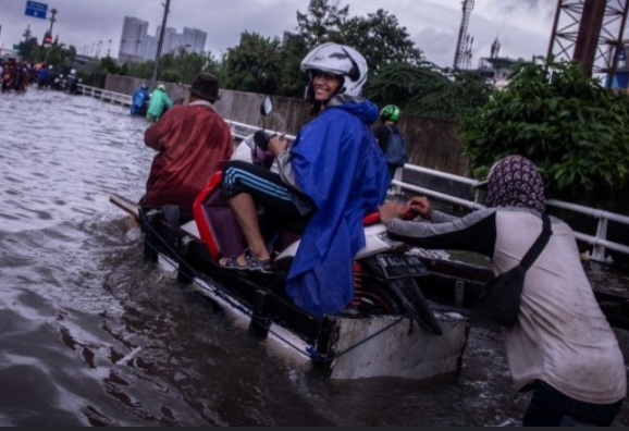 Ilustrasi banjir [kumparan]