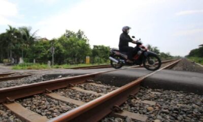 Ilustrasi perlintasan kereta api [detik]