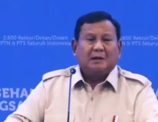 Presiden Prabowo Subianto, sarasehan kebangsaan [instagram]