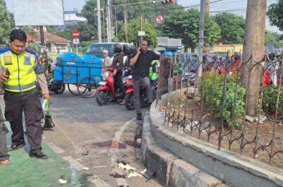 Tabrakan maut di Simpang Unisma Bekasi [antaranews]