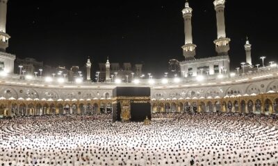 Ilustrasi jemaah haji dan umroh [mint]
