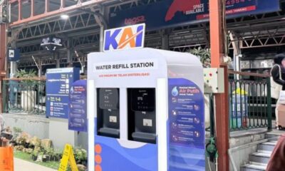 Station Water layanan untuk kebutuhan penumpang kereta api