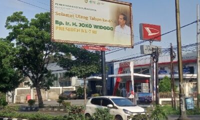 Baliho Ucapan Ultah Jokowi [disway]