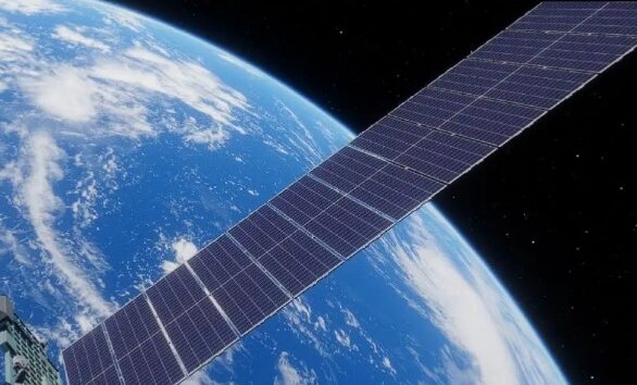 Ilustrasi Satelit Starlink [newscientist]