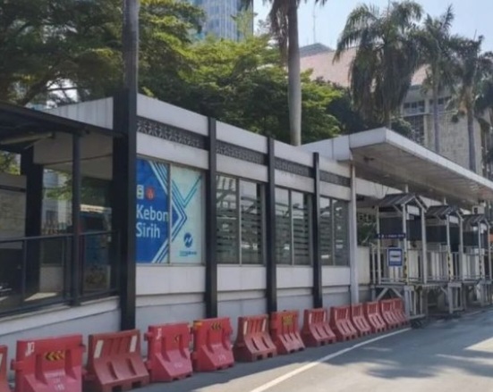 Ilustrasi halte transjakarta [ntvnews]