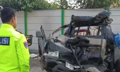 Kecelakaan Pikap di Tol Cipularang Purwakarta [tribunnews]