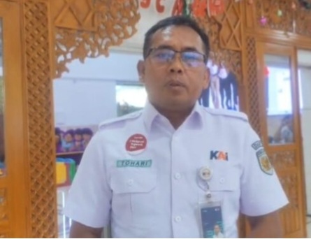 Manager Humas KAI Daop 7 Madiun, Tohari [beritalima]
