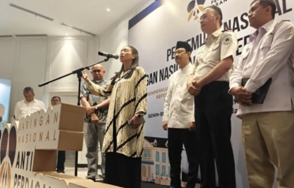 Mensos dan Jarnas TPPO kerjasama tentang rehabilitasi korban TPPO [antaranews]