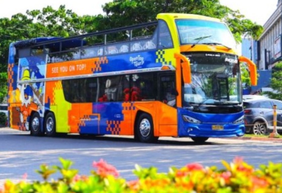 Open Top Tour Bus di PIK [jpnn]