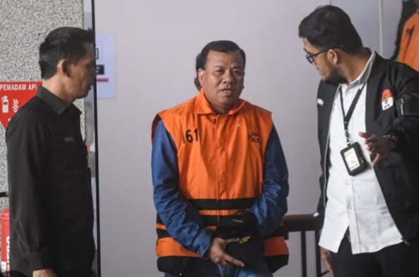 Suhardiman terkena OTT KPK sebab terima suap [antaranews]