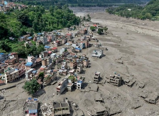 Banjir Bandang di Nepal-Tibet [disway]
