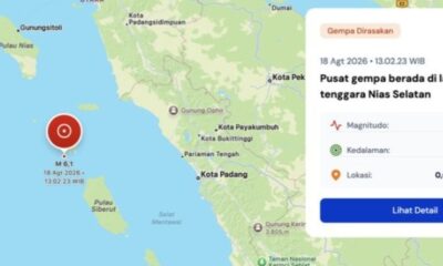 Gempa di Nias [cnbcindonesia]