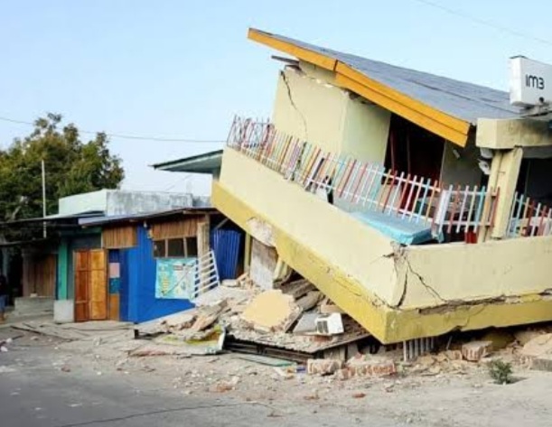 Ilustrasi dampak gempa NTT [instagram]