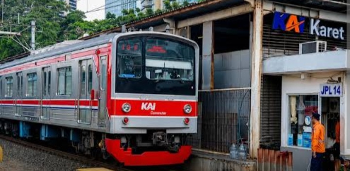 Ilustrasi stasiun karet [instagram]
