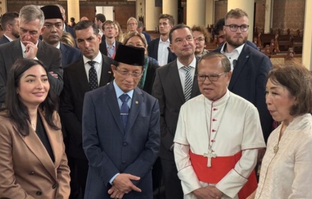 Menteri Jerman berkunjung ke Istiqlal dan Katedral [detik]