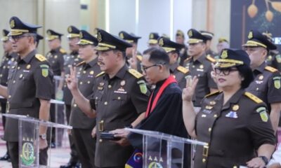 Pelantikan 15 Kajati dan Pejabat Eselon II [merdeka]
