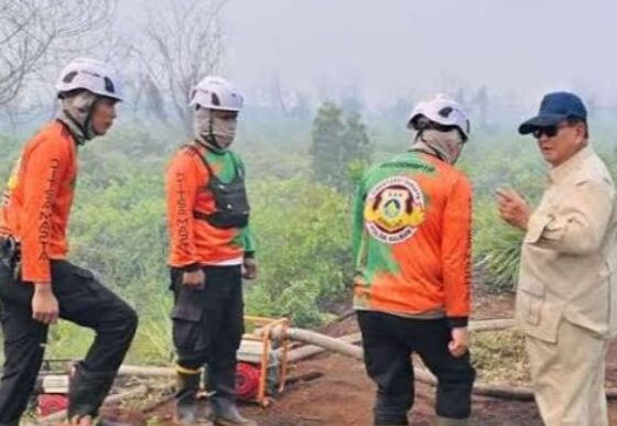 Prabowo minta tindak tegas pembakaran hutan di Sumatera Selatan [disway]