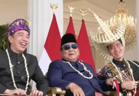 Upacara HUT RI ke-81 di Istana [instagram]