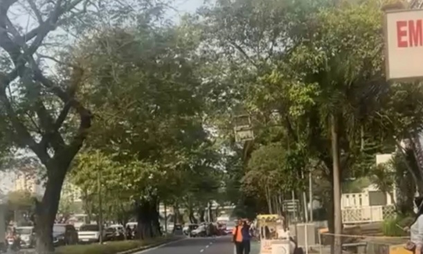 TKP ditemukan Granat di lahan kosong Cempaka Putih Jakarta Pusat [viva]
