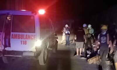 Kebakaran pabrik bata ringan di Lamongan [jatimnow]