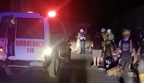 Kebakaran pabrik bata ringan di Lamongan [jatimnow]