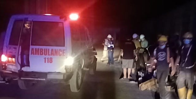 Kebakaran pabrik bata ringan di Lamongan [jatimnow]