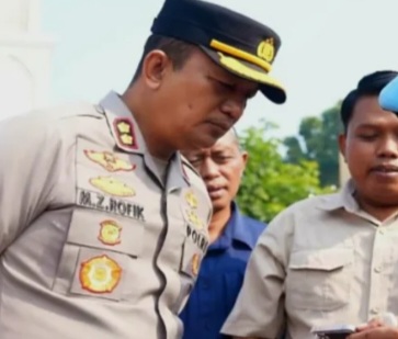 Wakil Kapolresta Sidoarjo, AKBP M. Zainur Rofik [beritajatim]