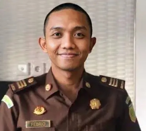 Staf administrasi Kejaksaan Agung (Kejagung), Febrio Adiono [afu]