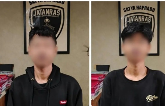 2 pelaku perusakan rumah di Bekasi [lensahukum]