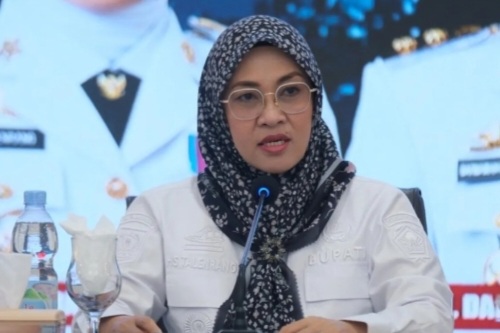 Husniah resmi diberhentikan dari jabatan Bupati Gowa, Sulawesi Selatan (Sulsel) [tekape]