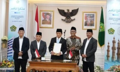Kemenag dan Al-Azhar teken MoU, Mahasiswa Indonesia bisa dapatkan 2 Ijazah [idntimes]