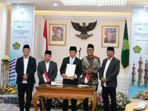 Kemenag dan Al-Azhar teken MoU, Mahasiswa Indonesia bisa dapatkan 2 Ijazah [idntimes]