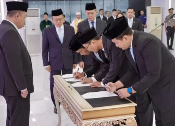 Pelantikan pejabat ATR BPN di Jakarta, Kamis (29/10/2026) [suarasurabaya]